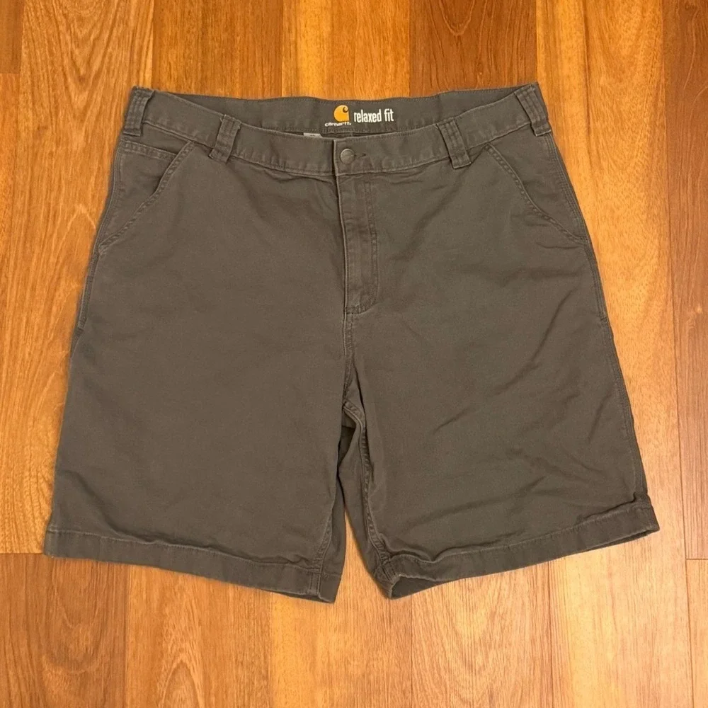 Carhartt Gray Utility Work Shorts Men's Size 40